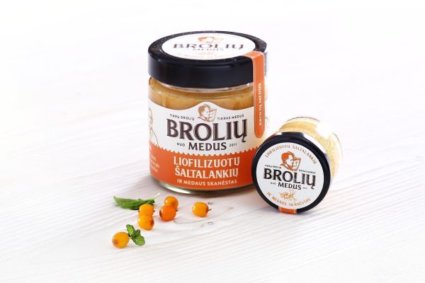 Honey with sea buckthorn