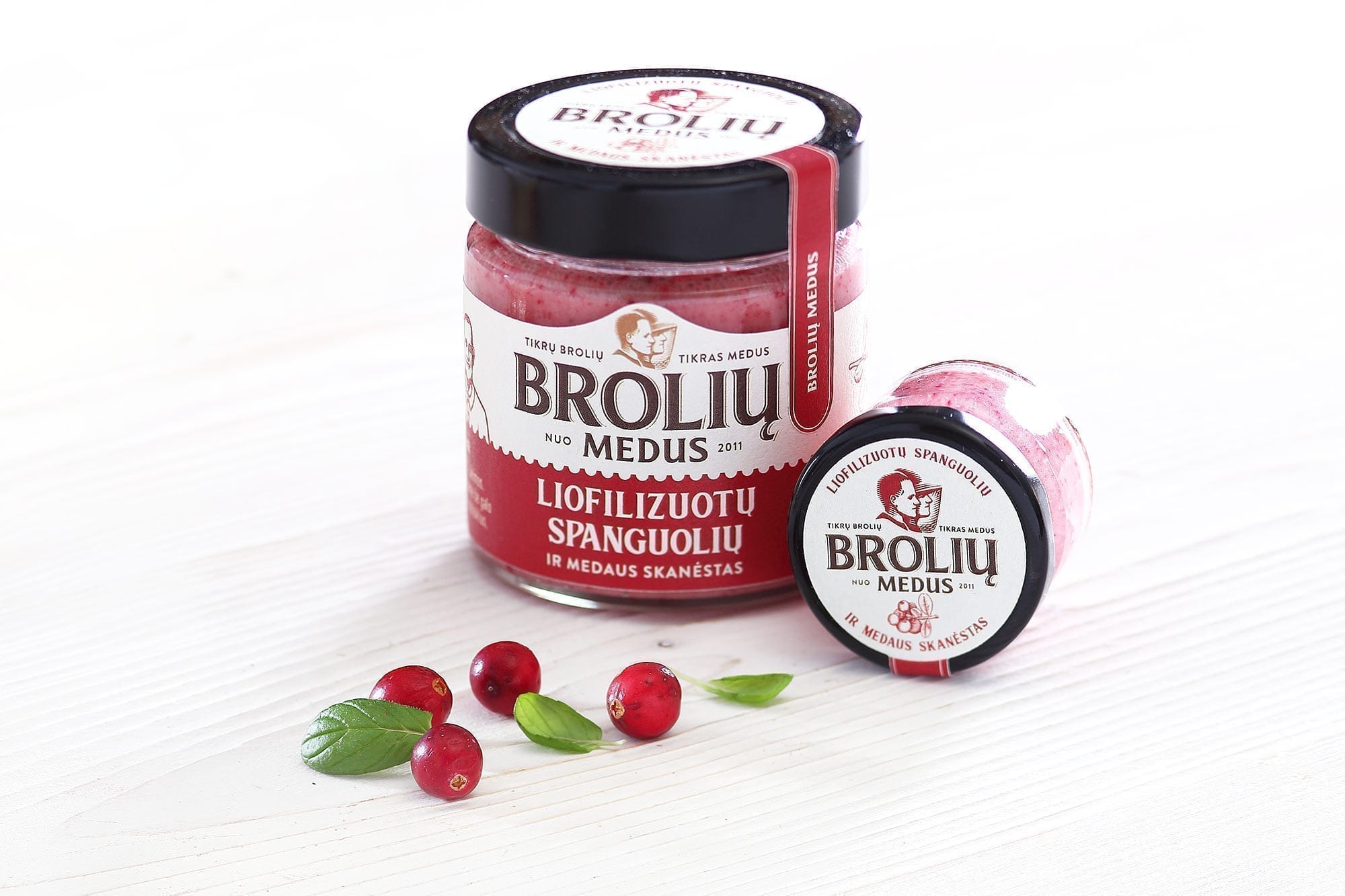 honey with cranberries