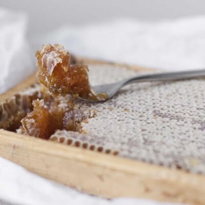 the honey has a unique composition