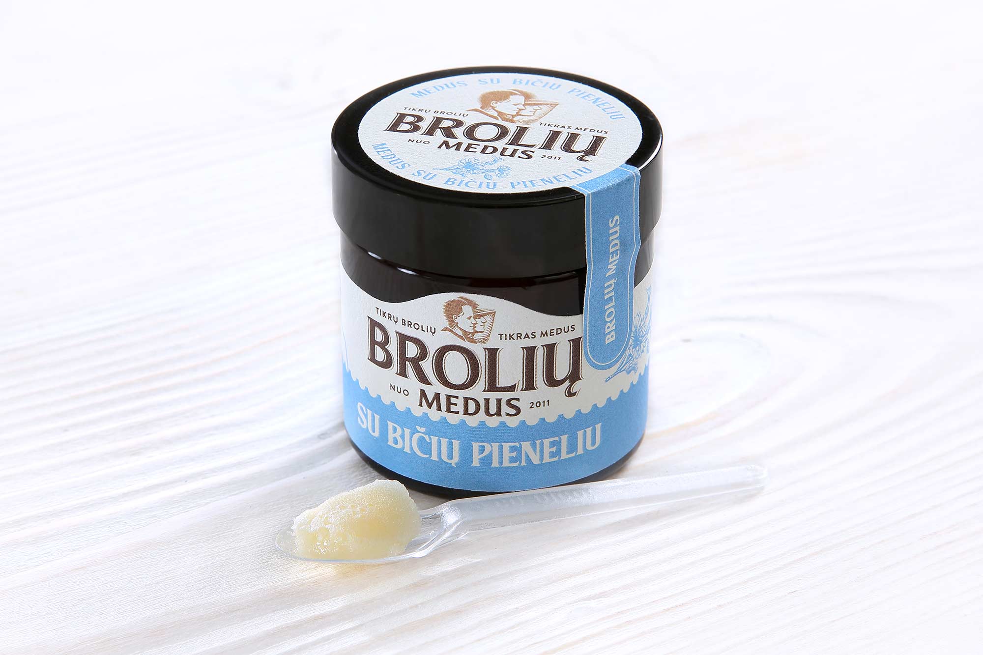 Honey with royal jelly