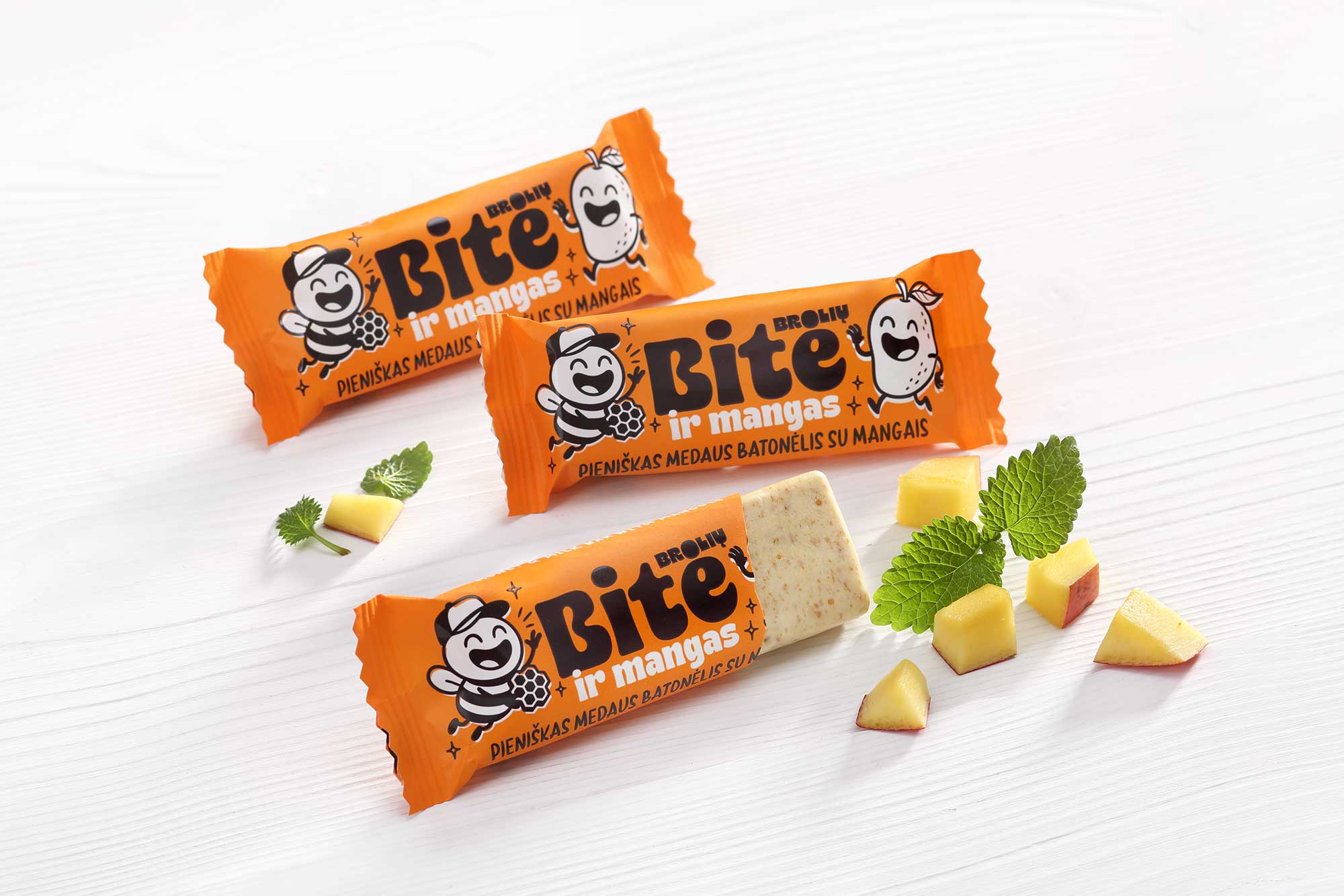 Brothers Bee and Mango Milk Honey Bar„